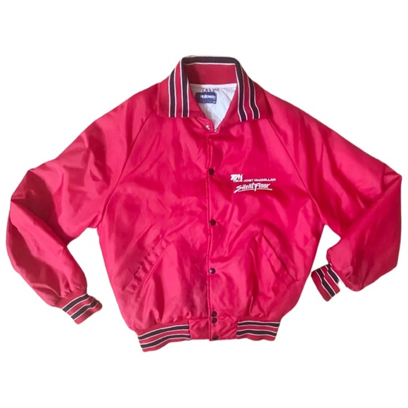 halloway Other - Vintage red halloway bomber varsity jacket